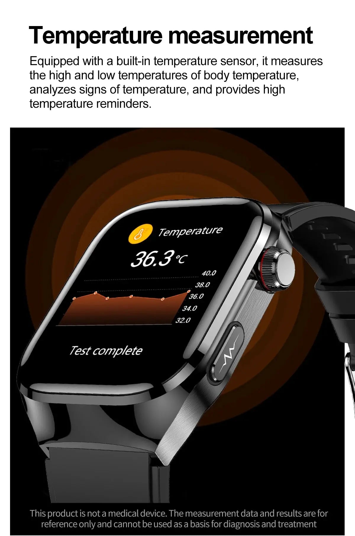 2024 smartwatch: medical grade - 2.04" my shop saver