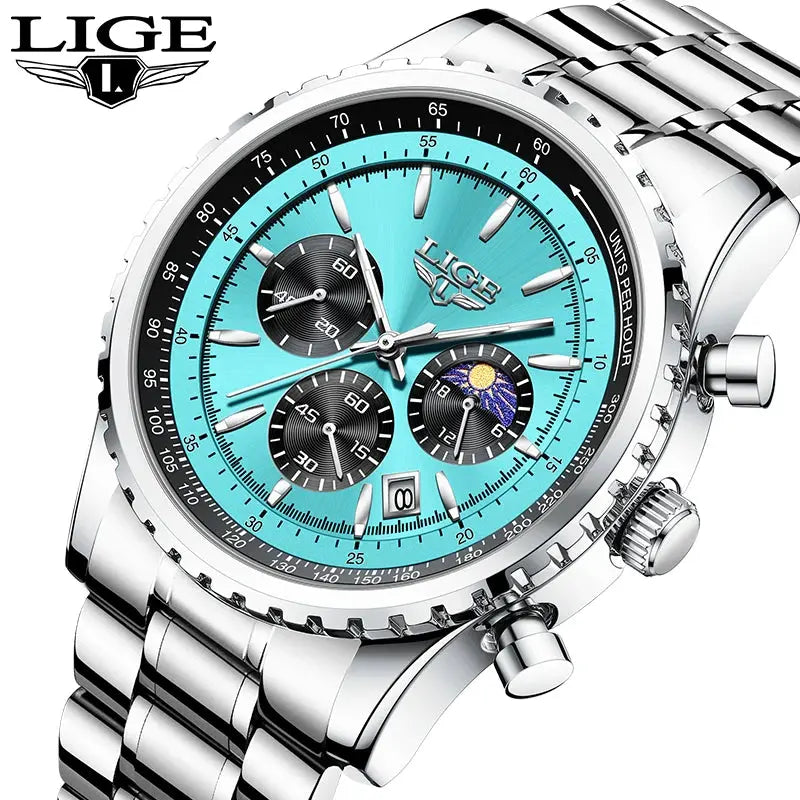 lige men's luxury watch my shop saver