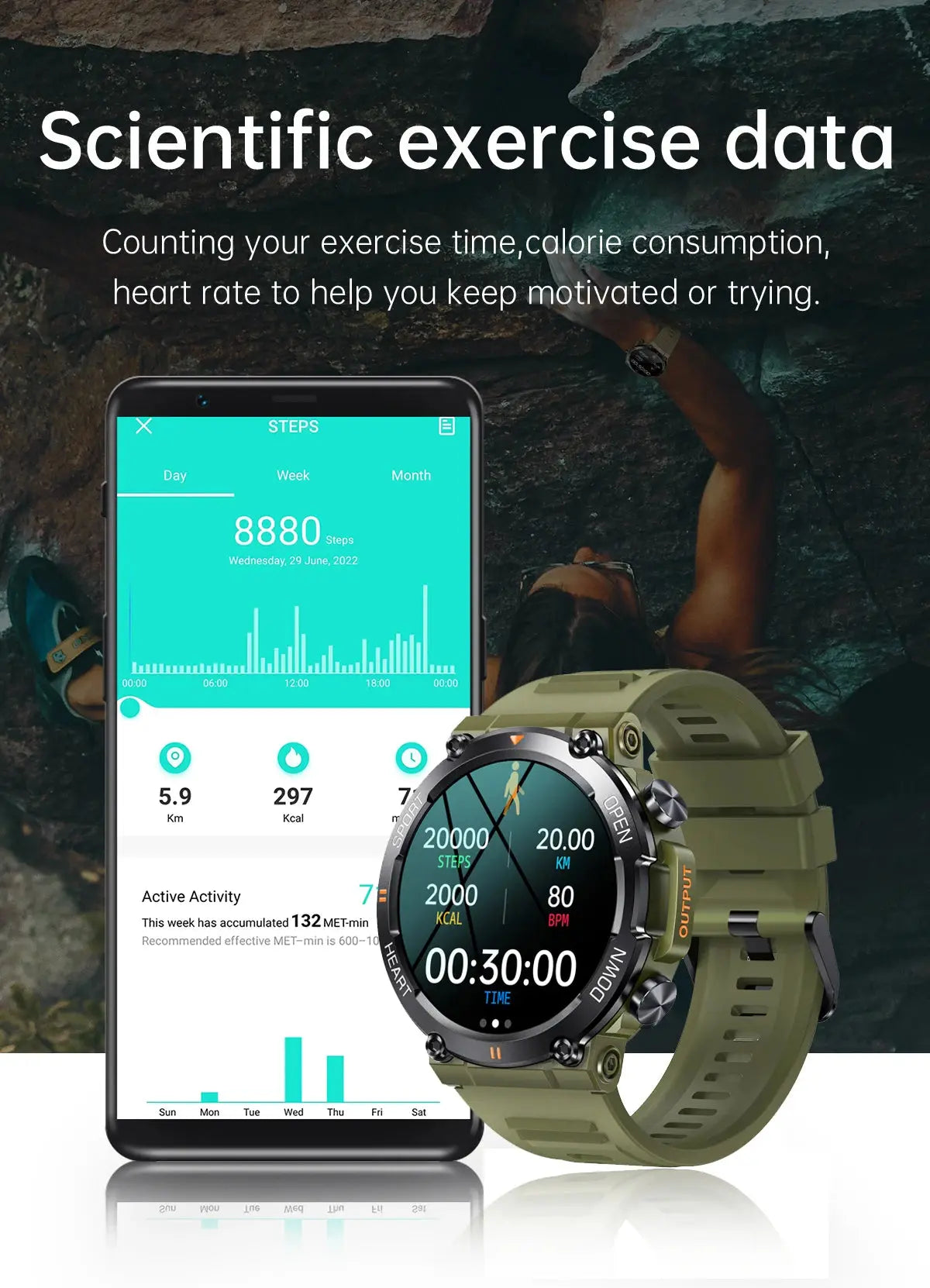 sports bluetooth call smartwatch my shop saver