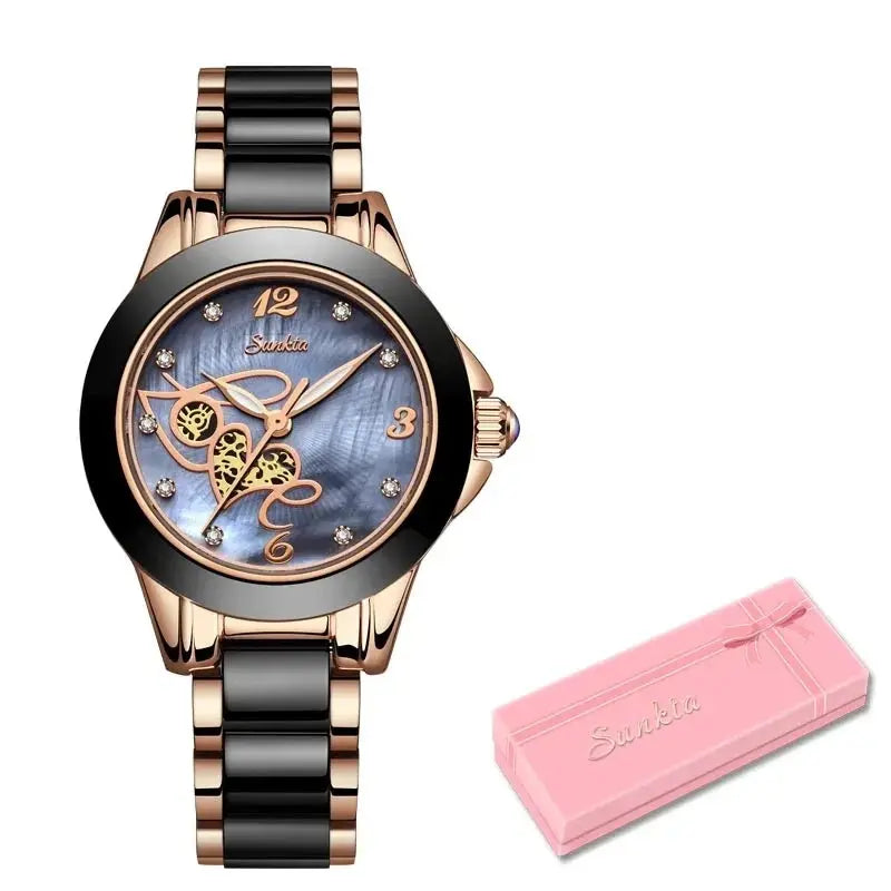 lige women’s fashion ceramic watch my shop saver