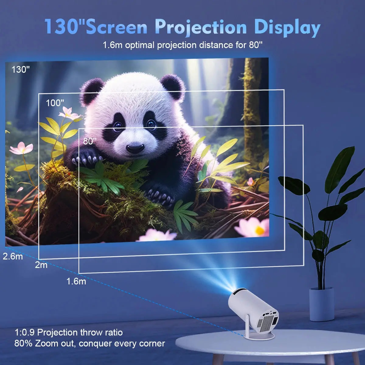 indoor & outdoor 4k projector my shop saver