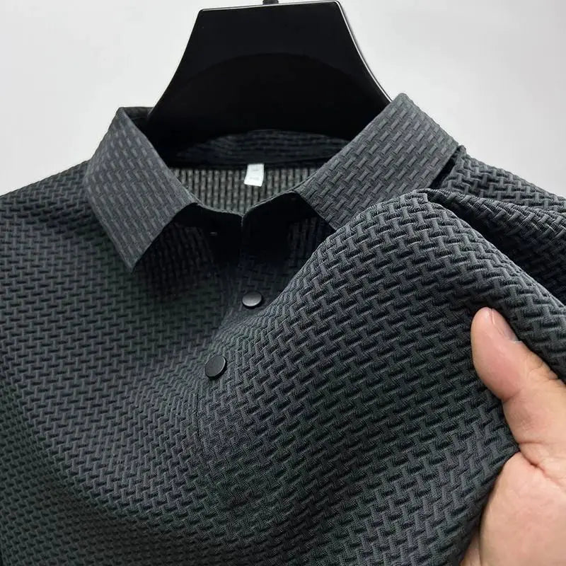 men's ice silk mesh polo shirt my shop saver