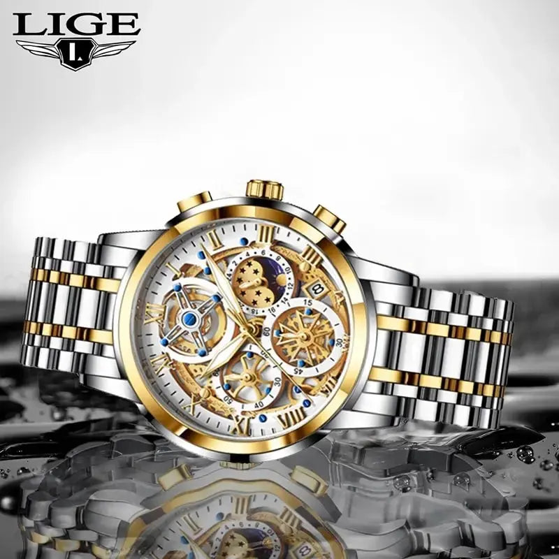 lige men's quartz watches my shop saver