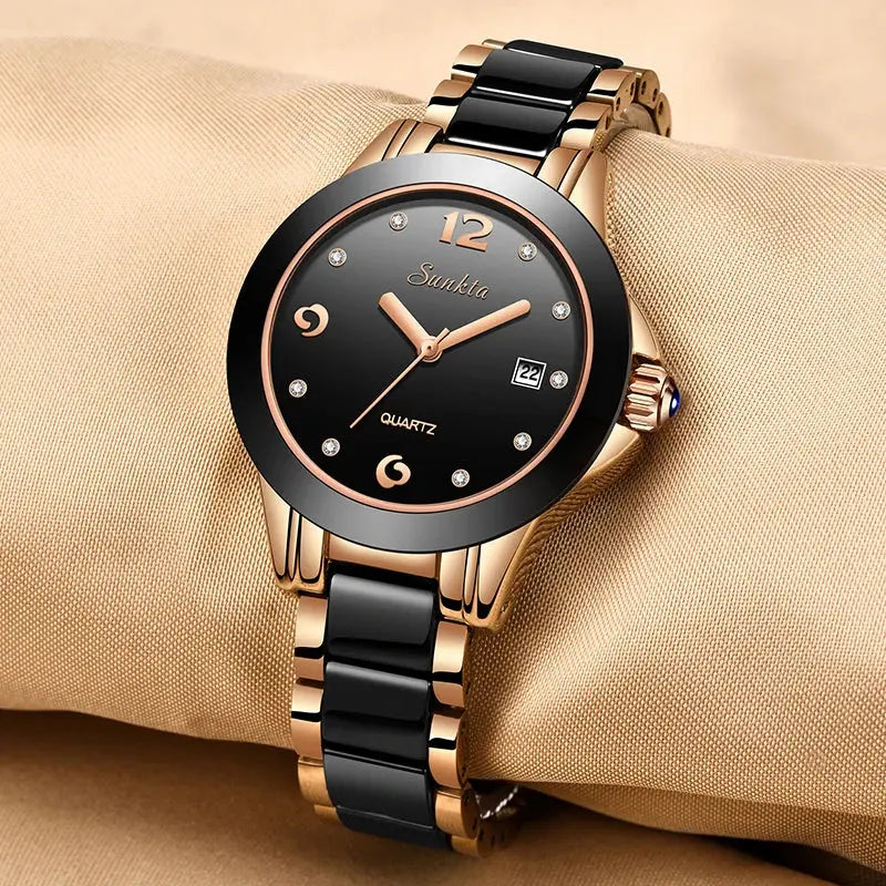 lige women’s fashion ceramic watch my shop saver