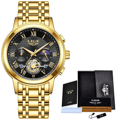 LIGE Luxury Women Watch My Shop Saver