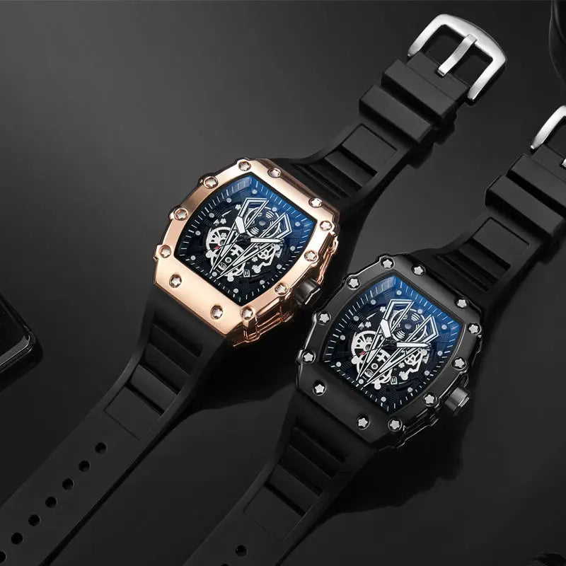 men's sport square quartz luminous watch my shop saver