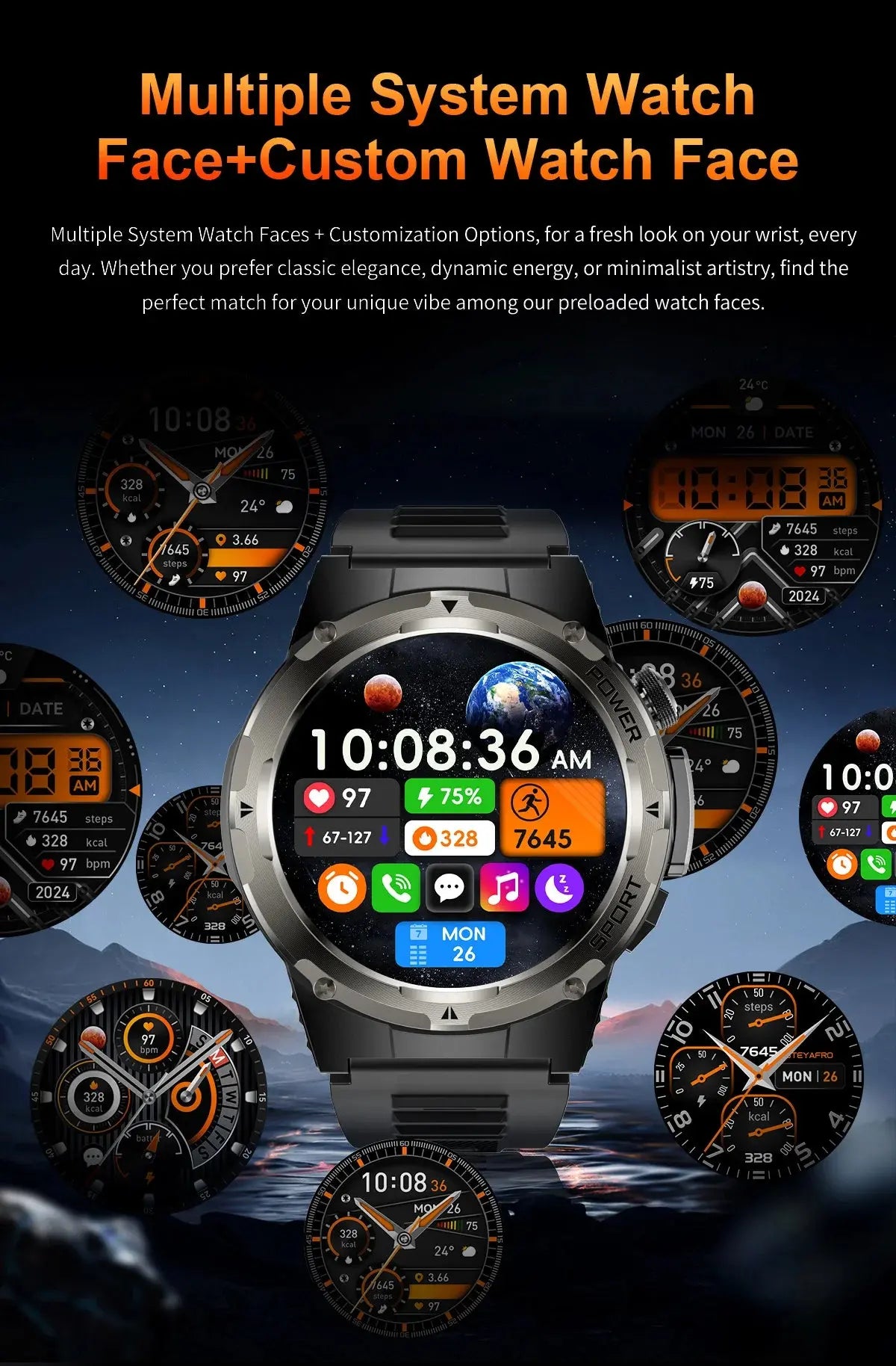 new military sport smartwatch my shop saver