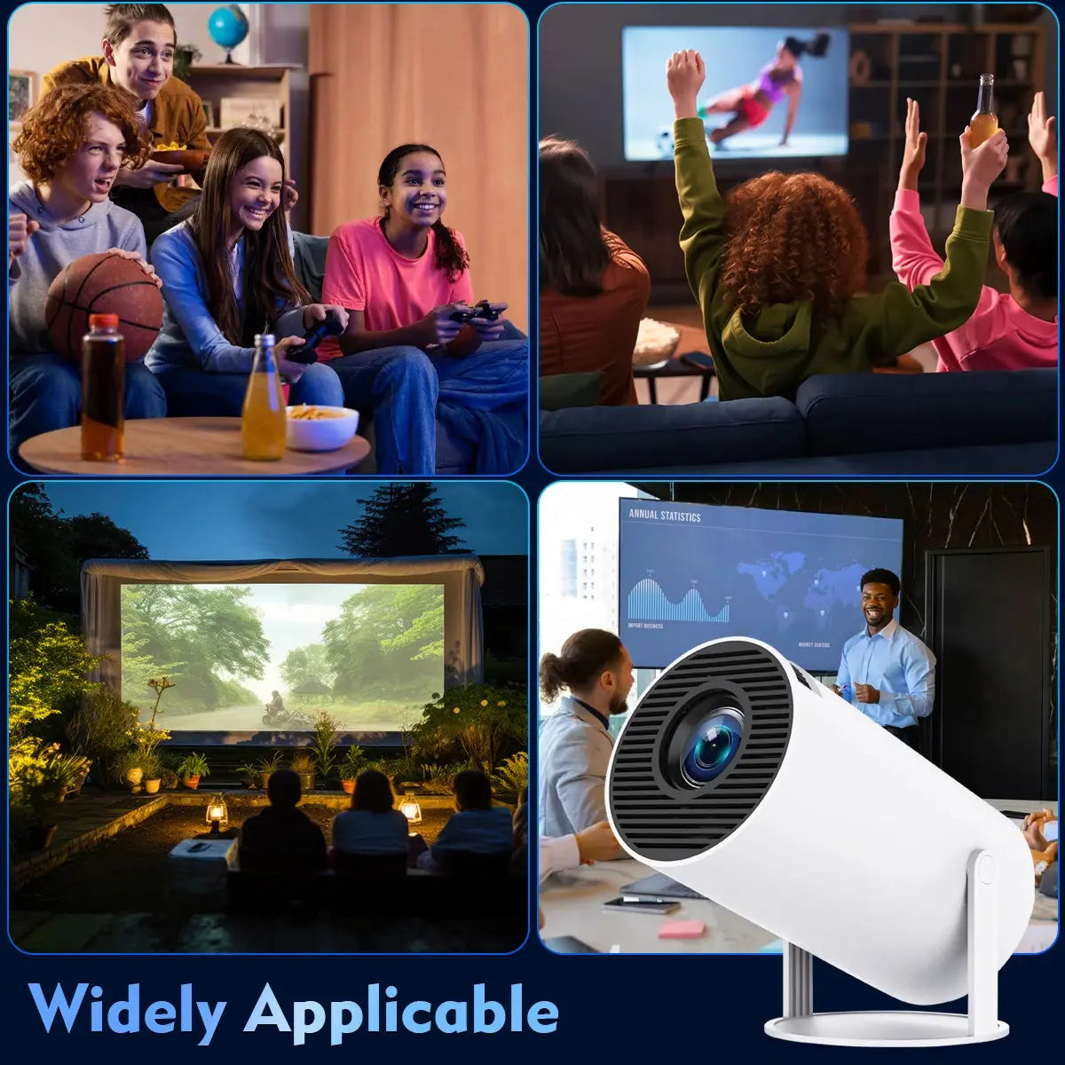 indoor & outdoor 4k projector my shop saver