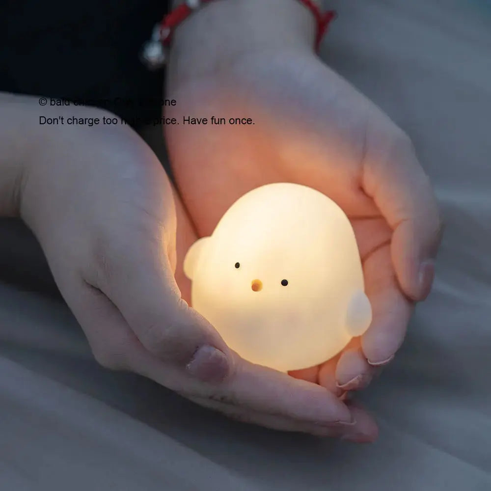 soft small chicken night light my shop saver