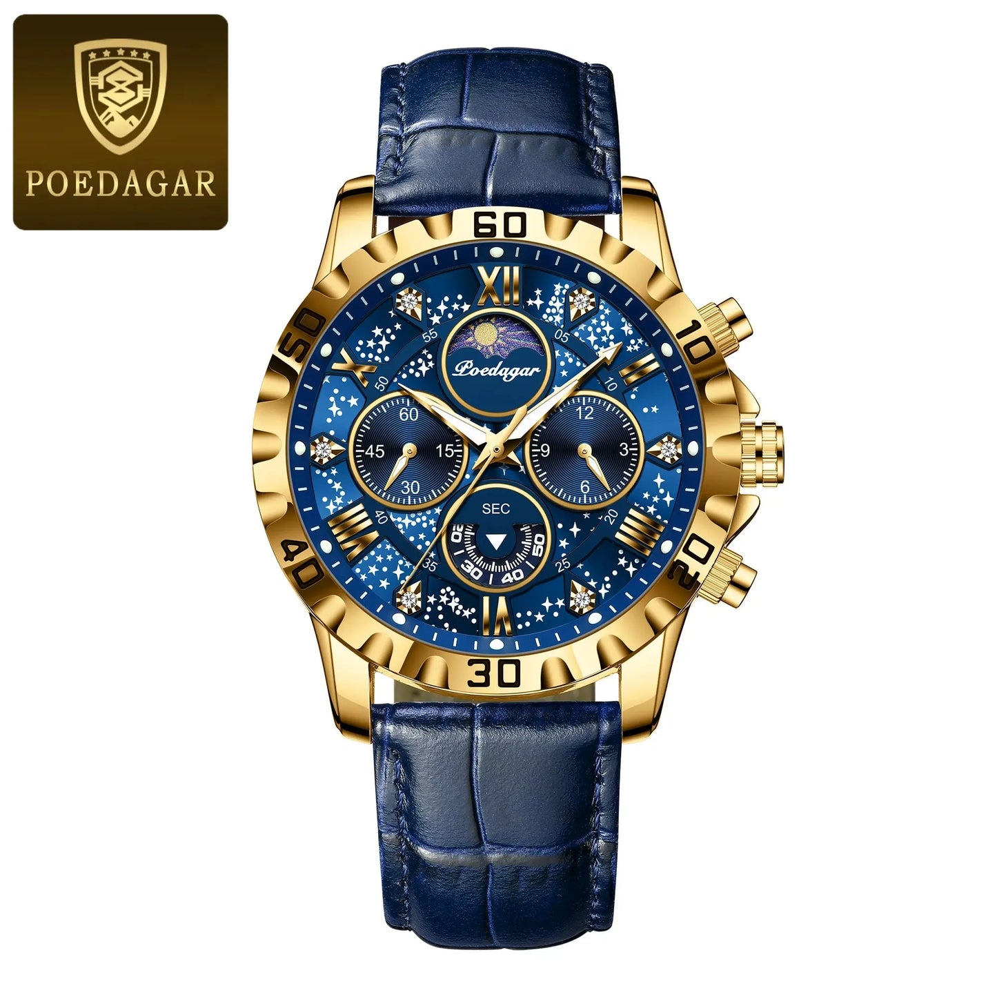 poedagar luxury men's watch my shop saver