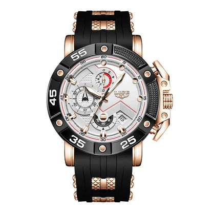 LIGE Men's Luxury Watch My Shop Saver