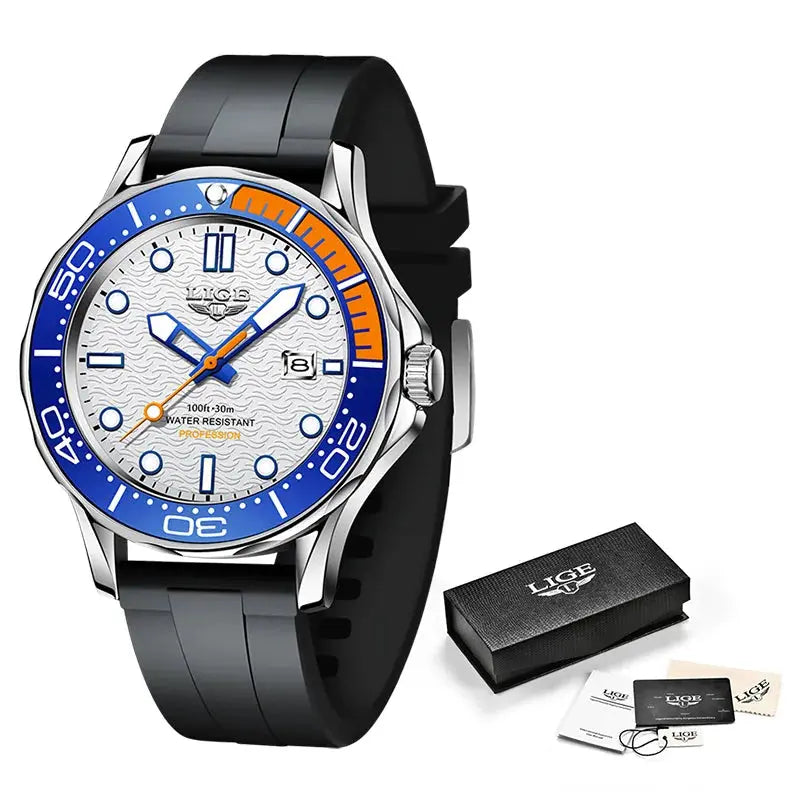 lige luxury dive watch for men my shop saver