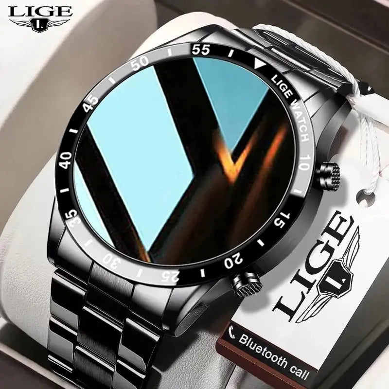 lige luxury touch screen smart watch my shop saver