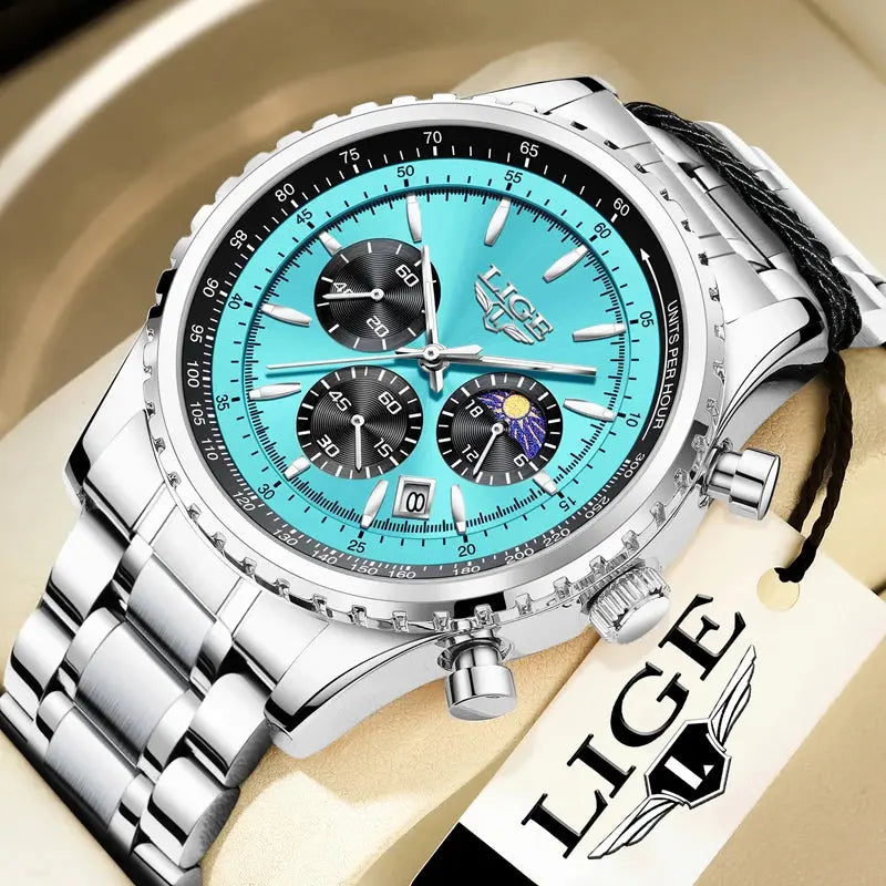 lige men's luxury watch my shop saver