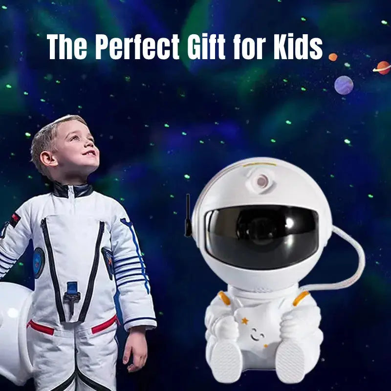 galaxy star projector astronaut night light my shop saver