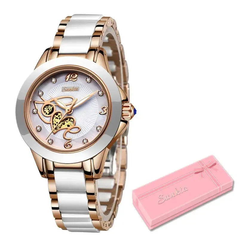 lige women’s fashion ceramic watch my shop saver