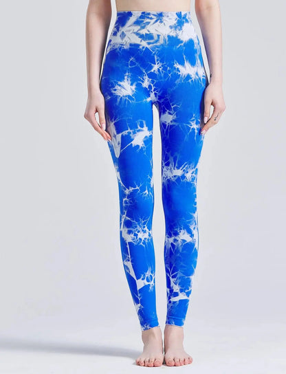 Tie-Dye High Waist Gym Leggings My Shop Saver