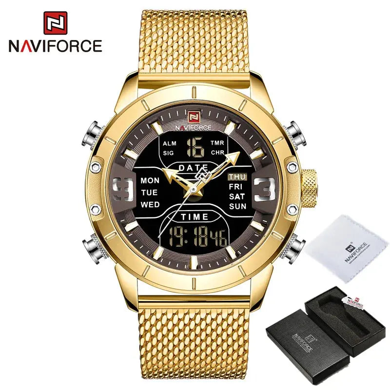 naviforce luxury quartz sports watch my shop saver