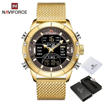 NAVIFORCE Luxury Quartz Sports Watch My Shop Saver