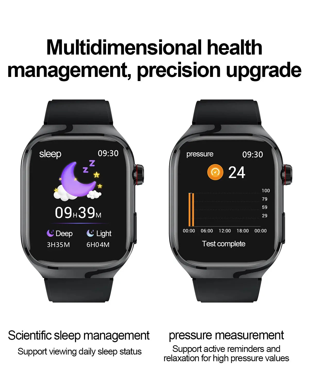 2024 smartwatch: medical grade - 2.04" my shop saver