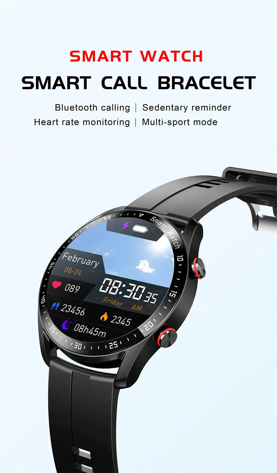 ecg+ppg smart watch my shop saver