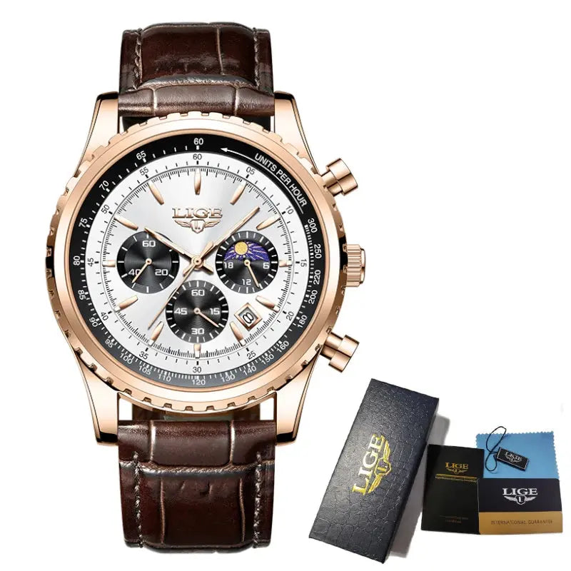 lige men's luxury watch my shop saver