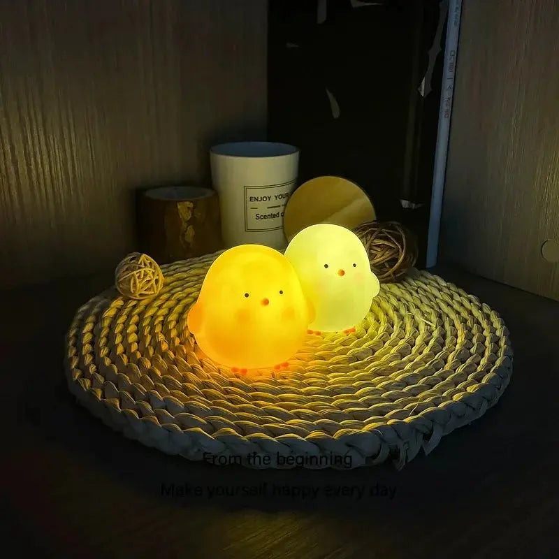 soft small chicken night light my shop saver