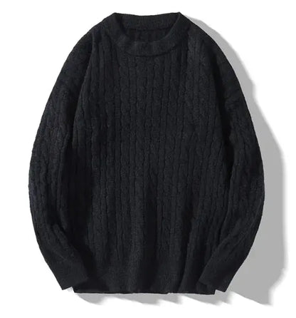 Thick Knit Round Neck Sweater My Shop Saver