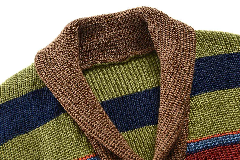 color-block lapel sweater coat my shop saver