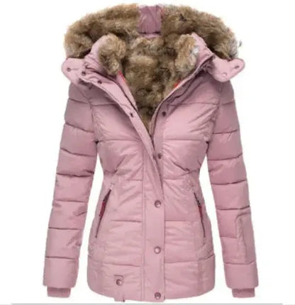 Winter Puffer Jacket with Faux Fur My Shop Saver