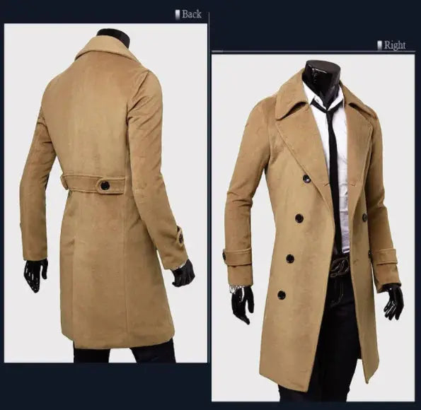 men's long trench coat my shop saver