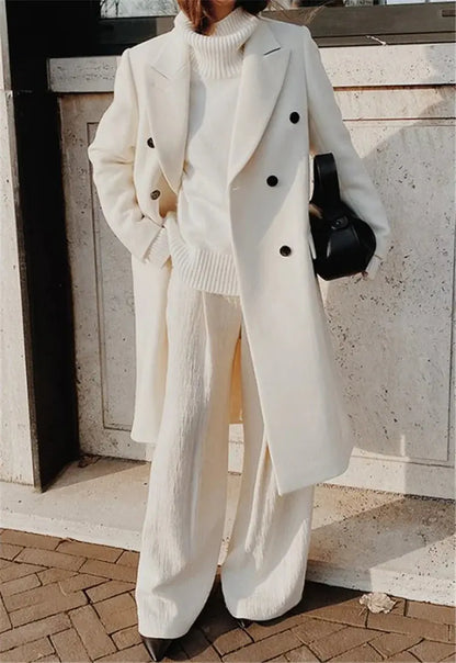 Two-Tone Wool Coat My Shop Saver